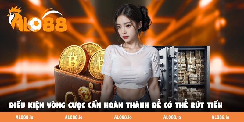 Điều kiện vòng cược cần hoàn thành để có thể rút tiền ALO88